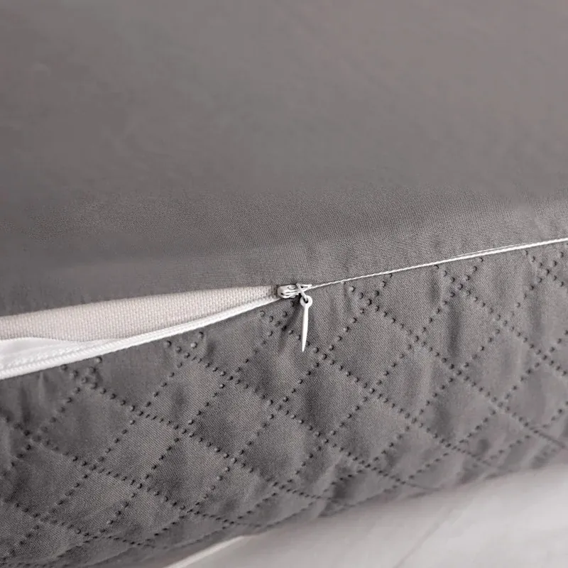 Protège-oreiller imperméable ajusté : fermeture éclair